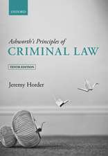 Ashworth's Principles of Criminal Law