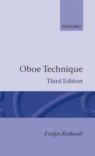 Oboe Technique