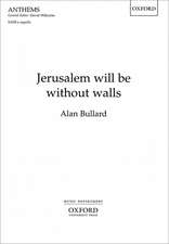 Jerusalem will be without walls