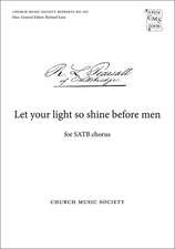 Let your light so shine before men