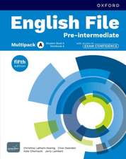 English File fifth edition: Pre-Intermediate: Student Book & Workbook with access to Exam Confidence multi-pack A: Print Student Book & Workbook with 2 years' access to Exam Confidence multi-pack A