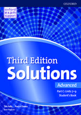 Solutions: Advanced: Student's Book C Units 7-9: Leading the way to success