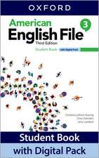 American English File: Level 3: Student Book with Digital Pack: Print Student Book and 2 years' access to Student e-book, Workbook e-book, Online Practice and Student Resources