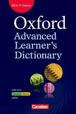 Oxford Advanced Learner's Dictionary B2-C2. Wörterbuch (Kartoniert) mit Online-Zugangscode