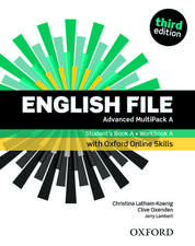 English File: Advanced: Student's Book/Workbook MultiPack A with Oxford Online Skills