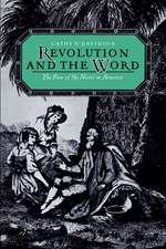 Revolution and the Word: The Rise of the Novel in America