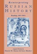 Reinterpreting Russian History: Readings, 860-1860s