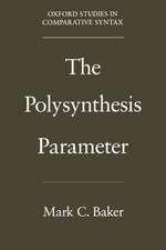 The Polysynthesis Parameter