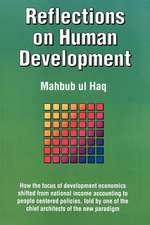 Reflections on Human Development