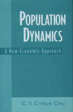 Population Dynamics: A New Economic Approach