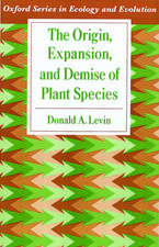 The Origin, Expansion, and Demise of Plant Species