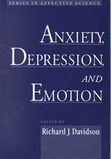 Anxiety, Depression, and Emotion