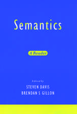 Semantics: A Reader