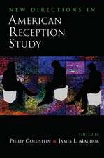 New Directions in American Reception Study