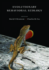 Evolutionary Behavioral Ecology