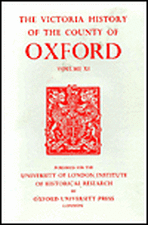 A History of the County of Oxford – Volume XI – Wootton Hundred (Northern Part)