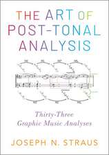 The Art of Post-Tonal Analysis: Thirty-Three Graphic Music Analyses