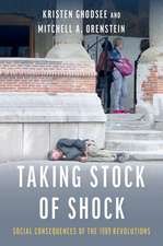 Taking Stock of Shock: Social Consequences of the 1989 Revolutions