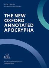 The New Oxford Annotated Apocrypha: New Revised Standard Version