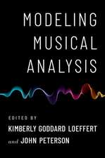 Modeling Musical Analysis