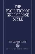 The Evolution of Greek Prose Style