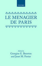 Le Ménagier de Paris: A Critical Edition