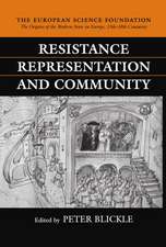 Resistance, Representation and Community