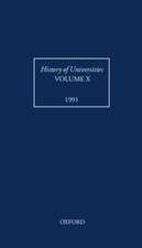 History of Universities: Volume X: 1991