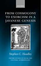 From Cosmogony to Exorcism in a Javavese Genesis