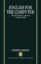 English for the Computer: The SUSANNE Corpus and Analytic Scheme