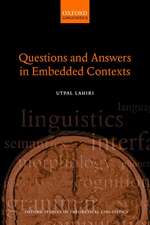 Questions and Answers in Embedded Contexts