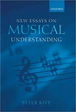 New Essays on Musical Understanding