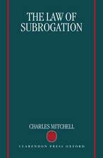 The Law of Subrogation