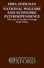 National Welfare and Economic Interdependence