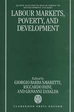 Labour Markets, Poverty, and Development