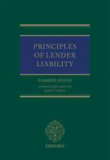 Principles of Lender Liability