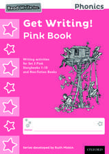 Read Write Inc. Phonics: Get Writing! Pink Book Pack of 10