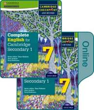 Complete English for Cambridge Lower Secondary Print and Online Student Book Pack 7 (First Edition)