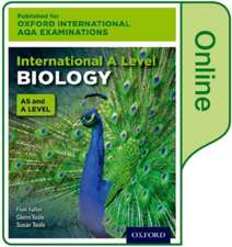 OxfordAQA International A-level Biology (9610): Online Textbook