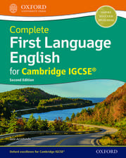 Complete First Language English for Cambridge IGCSE®