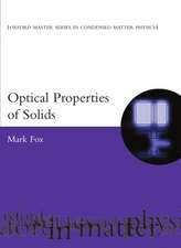 Optical Properties of Solids