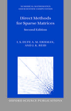 Direct Methods for Sparse Matrices