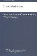 Intervention in Contemporary World Politics