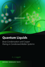 Quantum Liquids: Bose condensation and Cooper pairing in condensed-matter systems