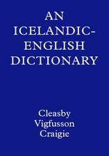 An Icelandic-English Dictionary