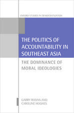 The Politics of Accountability in Southeast Asia: The Dominance of Moral Ideologies