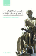 Thucydides on the Outbreak of War: Character and Contest