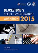 CONNOR, P: BLACKSTONES POLICE INVESTIGATORS WORKBOO