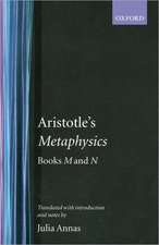 Metaphysics Books M and N