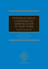 International Commercial Arbitration in New York